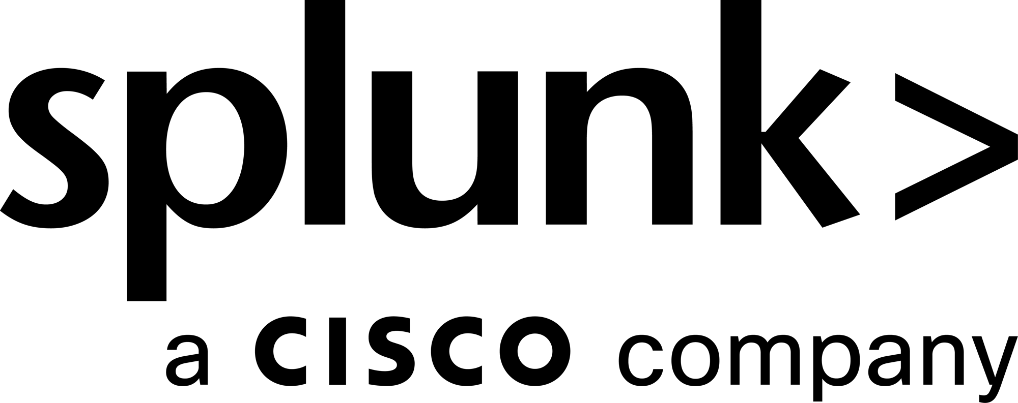 Splunk logo black